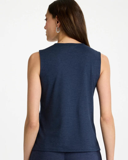 Chico's Zenergy® Cloud V-Neck Tank Passport Blue