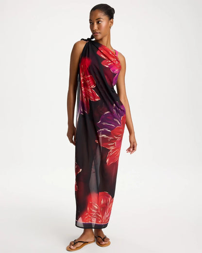 Chico's Miraclesuit® Petali Rosa Siren One Piece Black/Multi