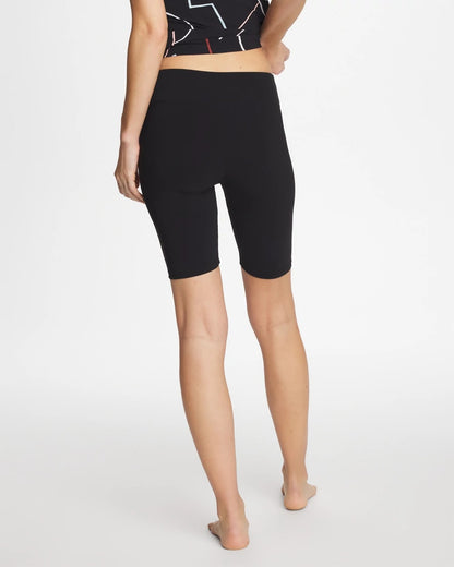 Chico's Gottex Basic Solid High Waist Shorts Black