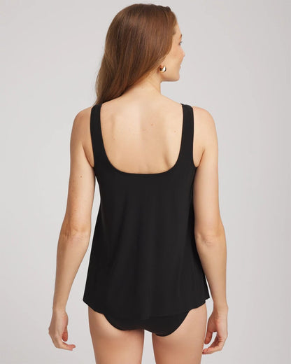 Chico's Miraclesuit® Boca Grande Ursula Tankini Black/Multi