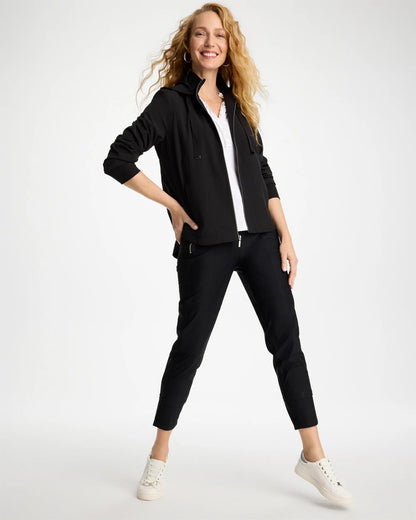 Chico's Zenergy® UPF Rib Mix Jacket Black