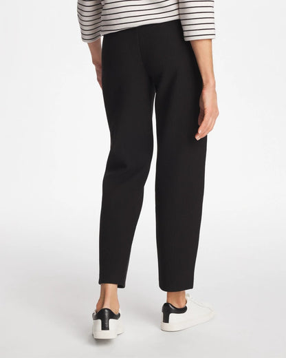Chico's Zenergy® Ottoman Knit Ankle Pants Black