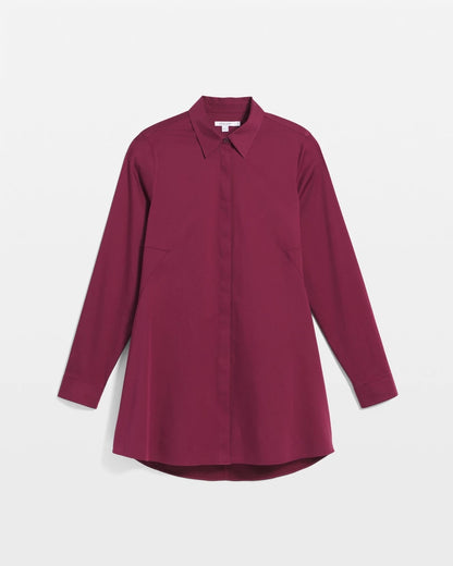 Chico's No Iron™ Pocketed Tunic Deep Chianti