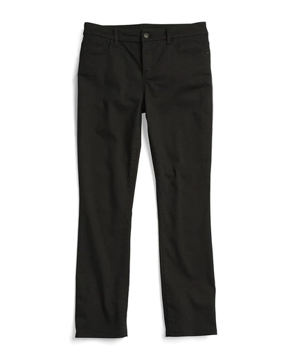Chico's Girlfriend Slim Straight Jeans Black
