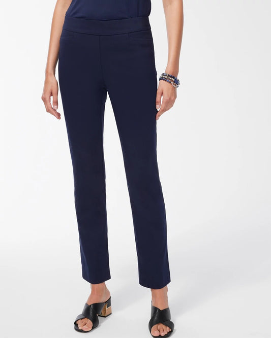 Chico's Brigitte™ Slim Pull-On Pants Ink
