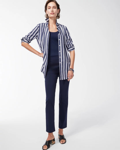 Chico's Brigitte™ Slim Pull-On Pants Ink