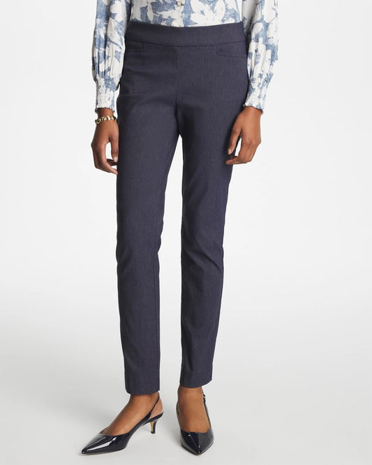 Chico's Indigo Brigitte™ Slim Pull-On Ankle Pants Indigo