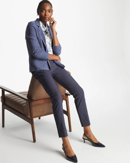 Chico's Indigo Brigitte™ Slim Pull-On Ankle Pants Indigo