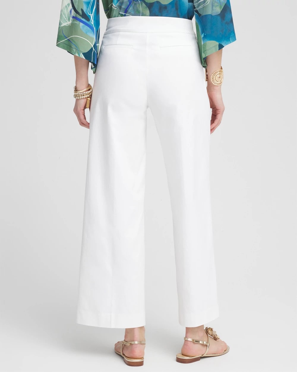 Chico's Brigitte™ Wide-Leg Cropped Pants Alabaster