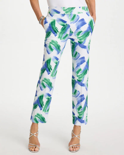 Chico's Brigitte™ Straight Whisp Crop Amparo Blue