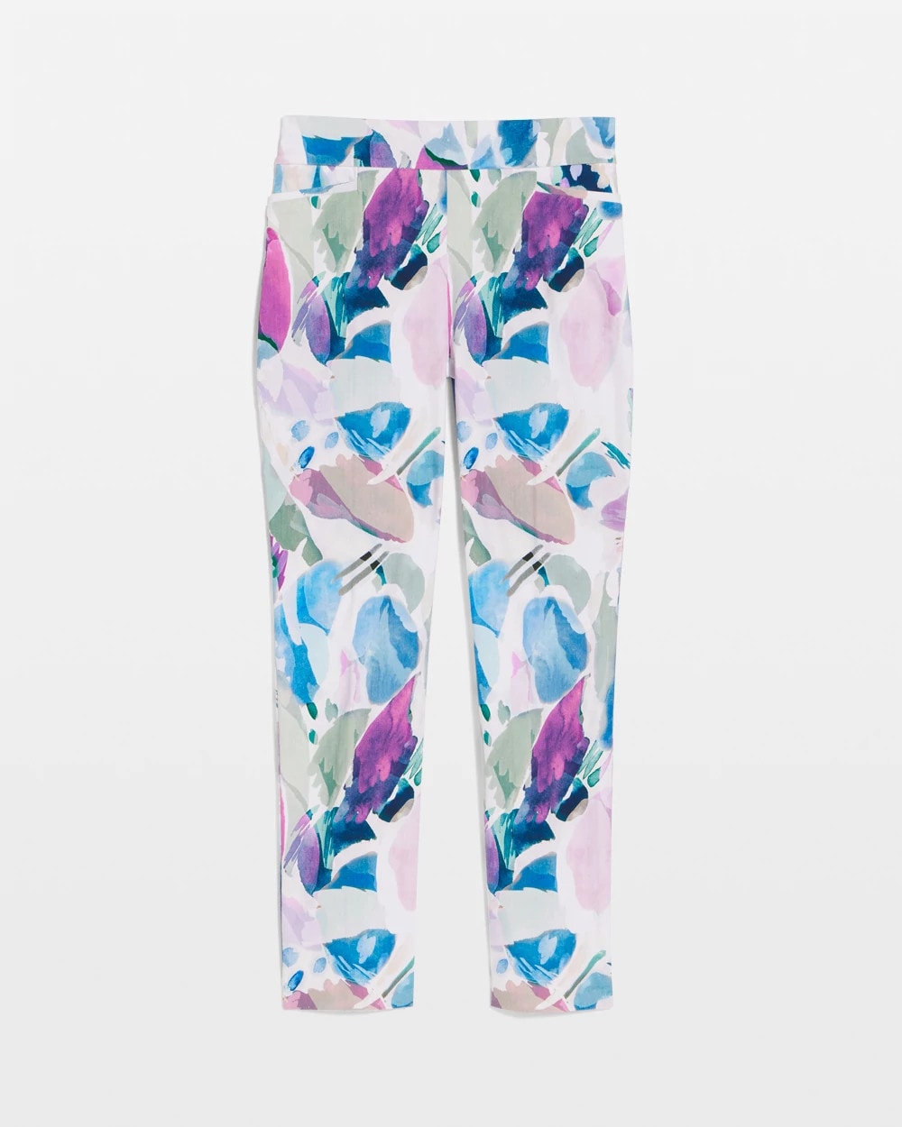 Chico's Blur Geo Brigitte™ Slim Ankle Pants Passport Blue