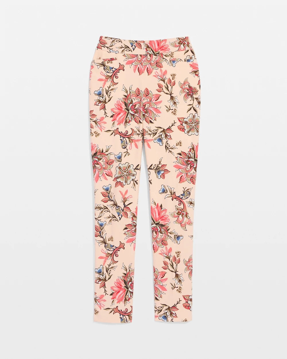 Chico's Brigitte™ Pull-On Slim Ankle Pants Blushed