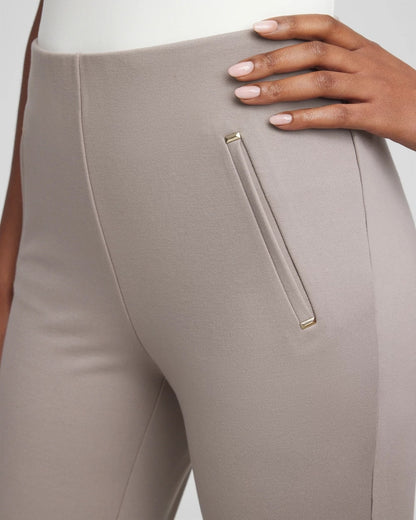Chico's Juliet Slim Trim Detail Ankle Pants Rocky Mountain