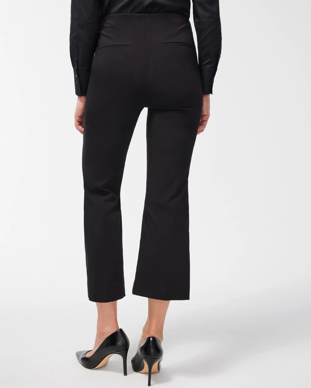 Chico's Juliet Kick Flare Pants Black