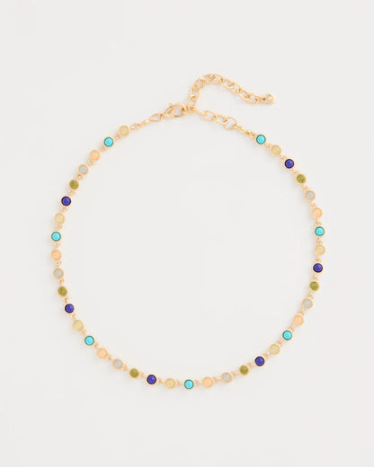 Chico's Multi-Color Tennis Necklace Multi