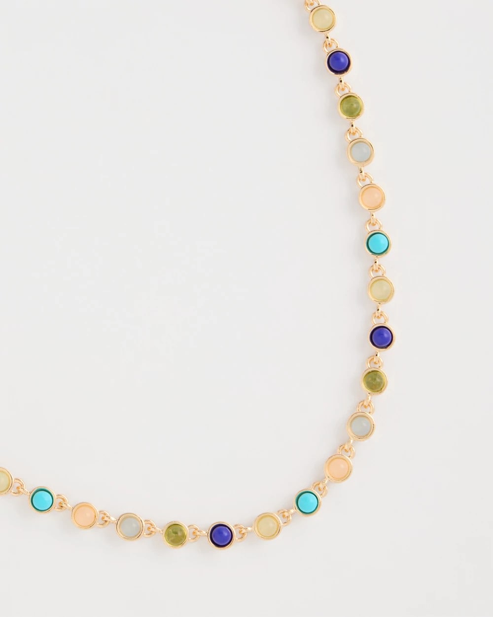 Chico's Multi-Color Tennis Necklace Multi