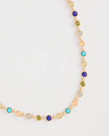 Chico's Multi-Color Tennis Necklace Multi