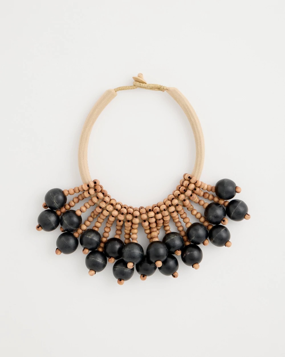 Chico's Chico's x Romi Cameo Necklace Black