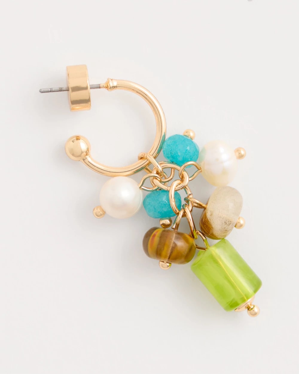 Chico's Multi-Colored Cluster Earrings Multi