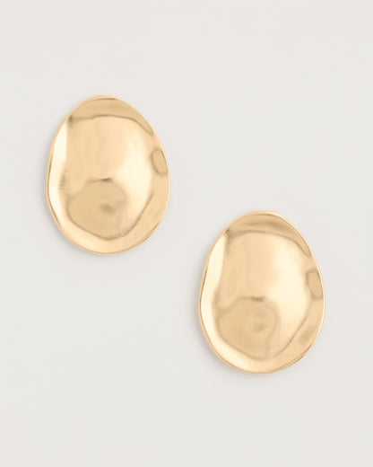Chico's Golden Stud Earrings Gold