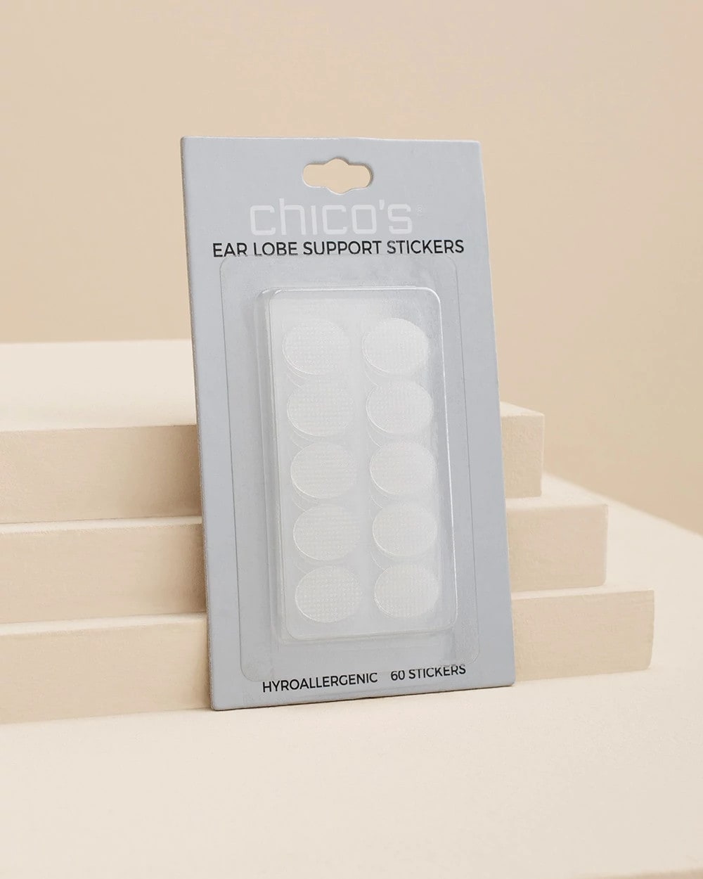 Chico's Ear Lobe Support Stickers White