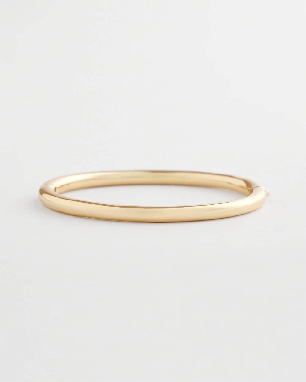 Chico's Gold Hinge Bangle Gold