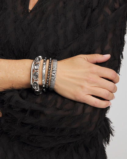 Chico's Silver Hinge Bangle Silver