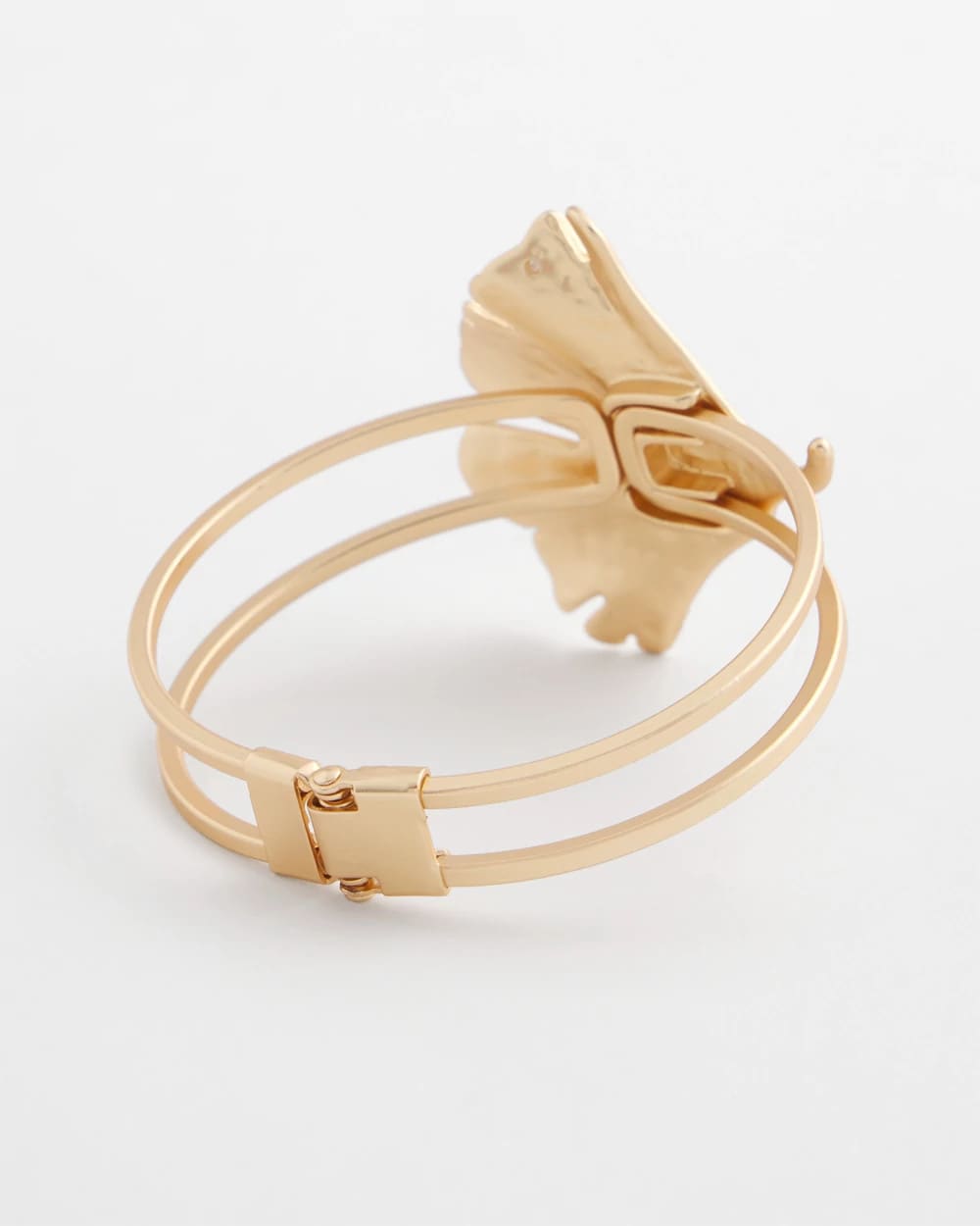 Chico's Ginkgo Hinge Bracelet Gold