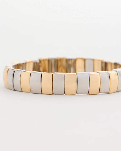 Chico's Mixed Metal Watch Band Mixed Metals