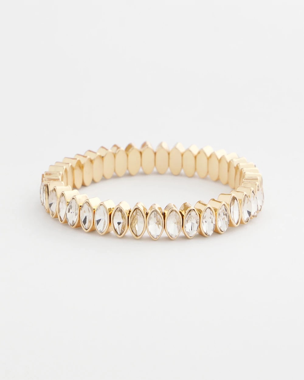 Chico's Marquise Gold Stretch Gold
