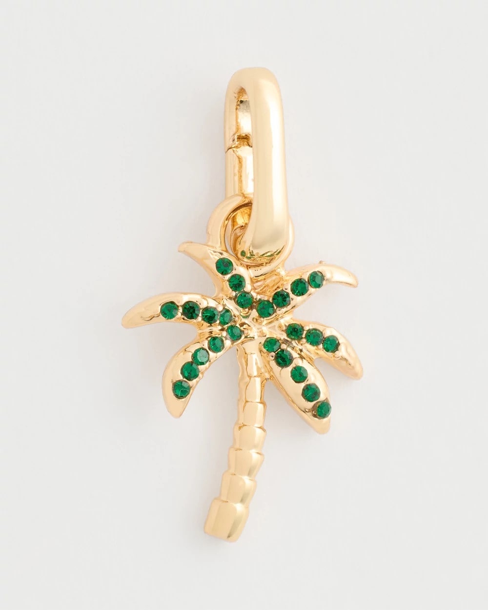 Chico's Palm Tree Charm Gold