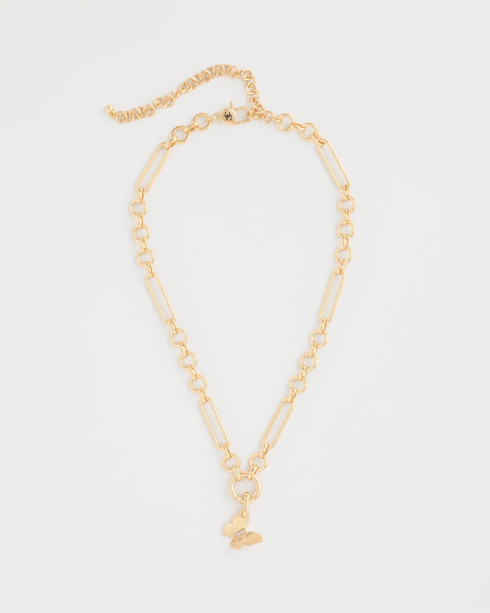 Chico's Butterfly Charm Gold