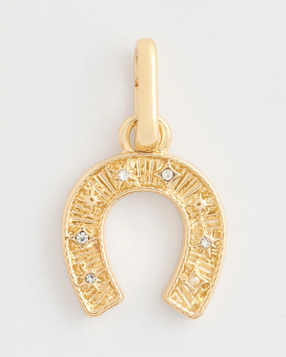 Chico's Horseshoe Charm Gold