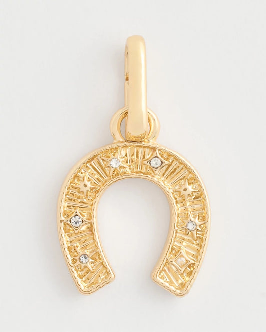Chico's Horseshoe Charm Gold