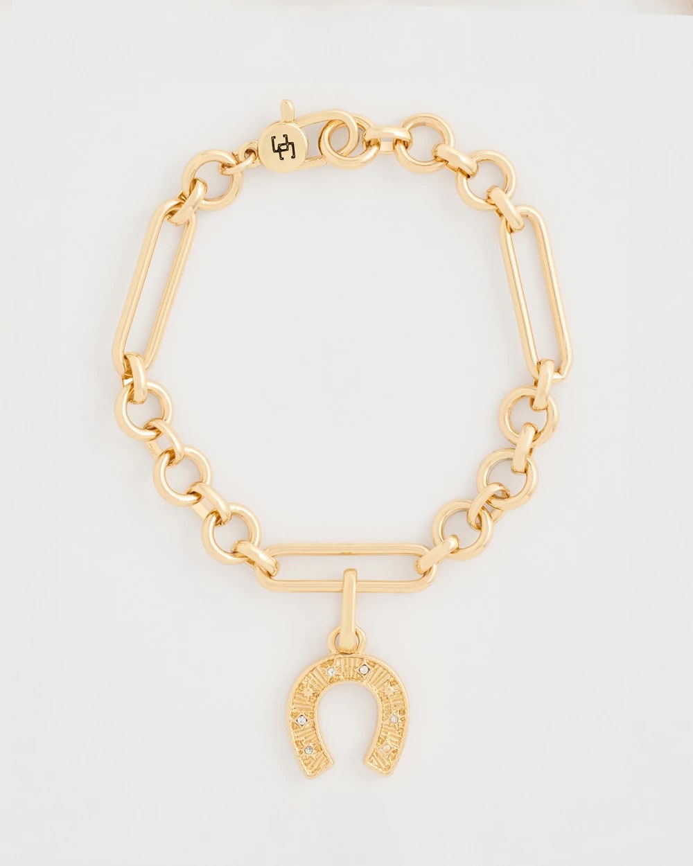 Chico's Horseshoe Charm Gold