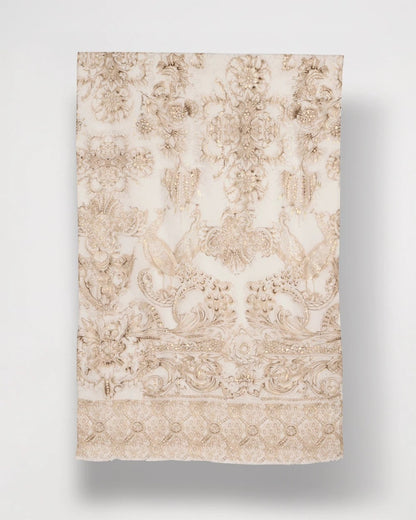 Chico's Foiled Oblong Scarf Neutral