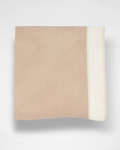 Chico's Ombre Pleated Oblong Scarf Neutral