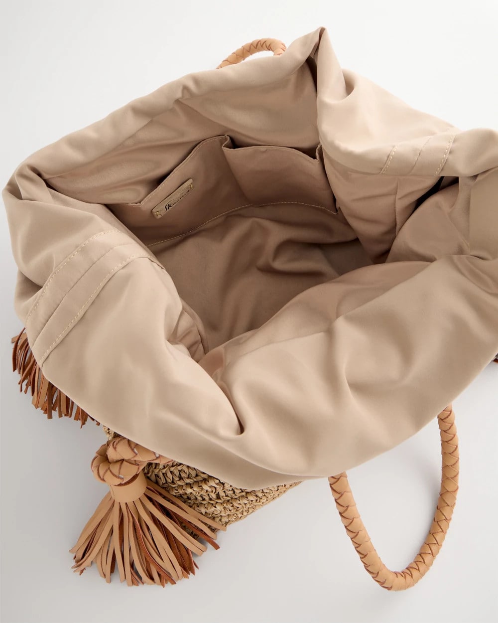 Chico's Chico's x Romi Boho 4-Tassel Tote Natural