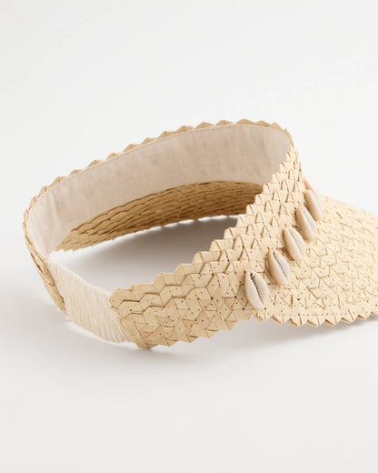 Chico's Chico's x Romi Captiva Visor Hat Cream