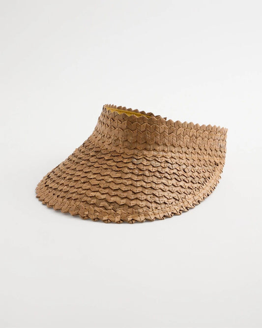 Chico's Chico's x Romi Santorini Visor Hat Brown