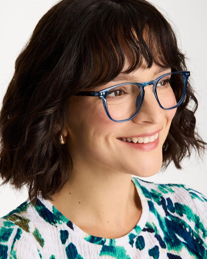 Chico's Crystal Mix Readers Blue