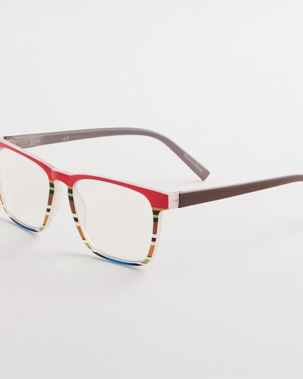 Chico's Red Striped Readers Multi