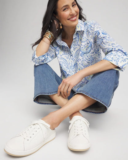 Chico's Slide-in Sneakers Alabaster
