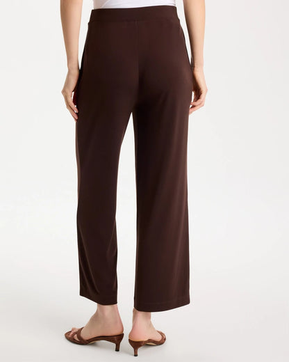 Chico's Travelers™ Knit Cropped Pants Cocoa Bean