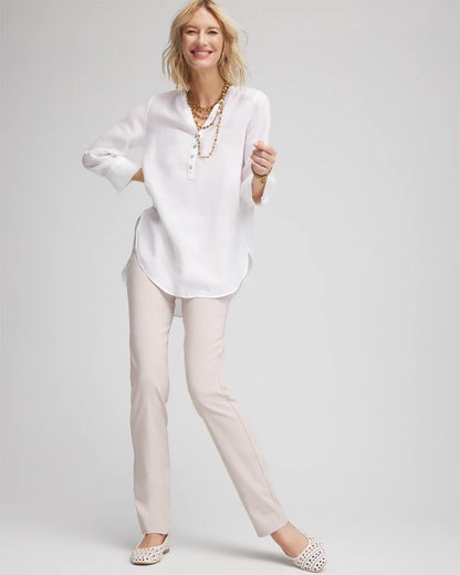 Chico's Brigitte™ Slim Pull-On Pants Smokey Taupe