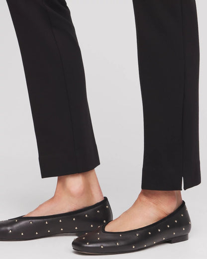 Chico's Juliet Slim Trim Detail Ankle Pants Black