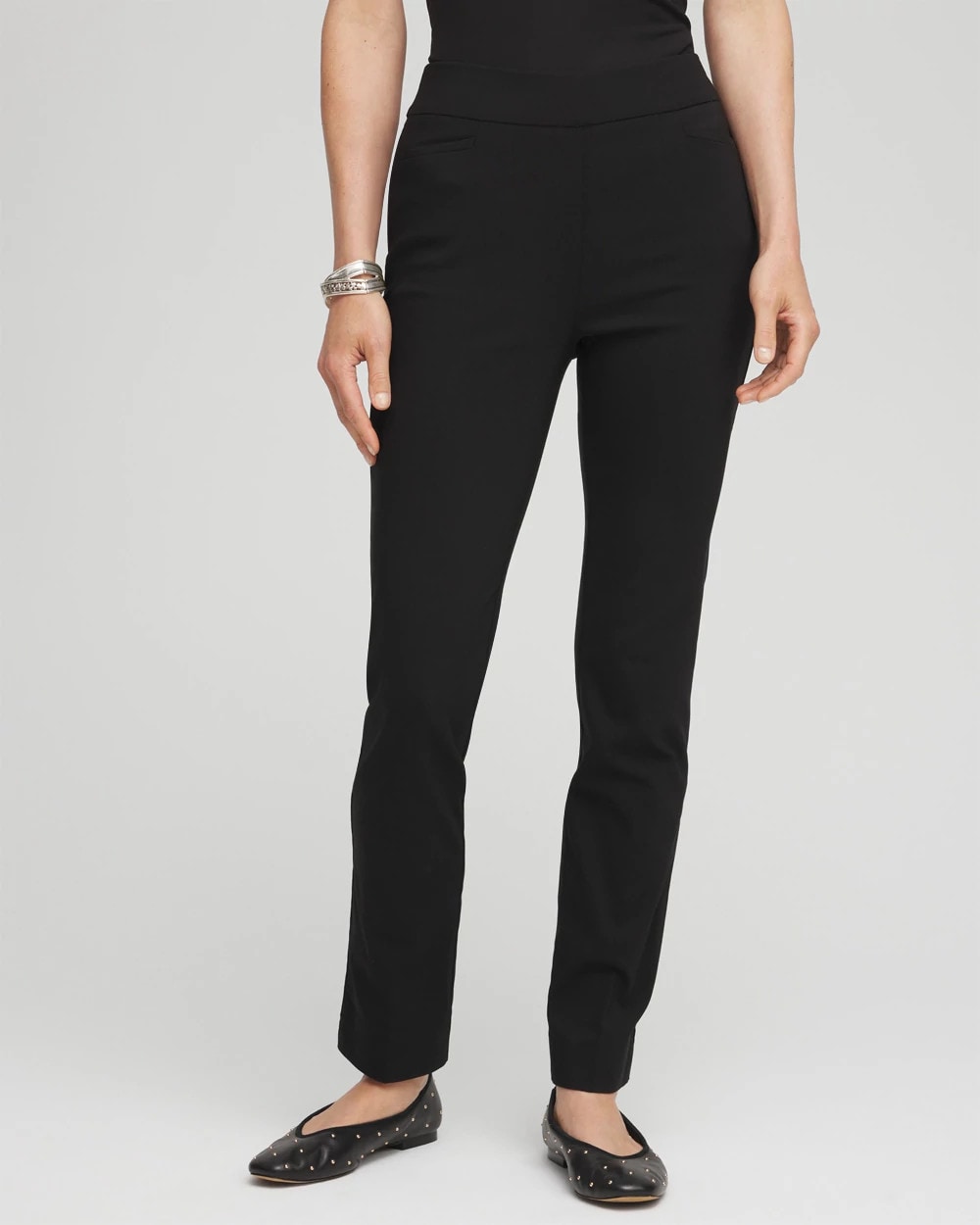 Chico's Brigitte™ Slim Ankle Pants Black