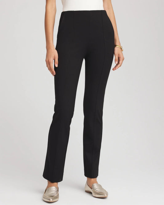 Chico's Juliet Straight Ankle Pants Black