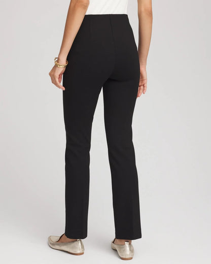 Chico's Juliet Straight Ankle Pants Black