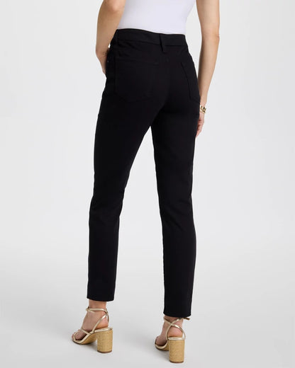 Chico's So Slimming Petite Girlfriend Ankle Jeans Black